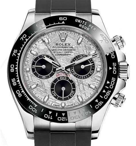 rolex daytona meteorite dial 2021|Rolex daytona meteorite white gold.